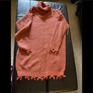 Turtleneck Sweater Dress XL NWT